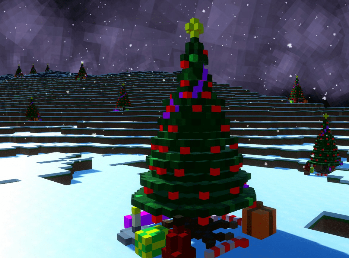 A Christmas tree in Fringe Planet